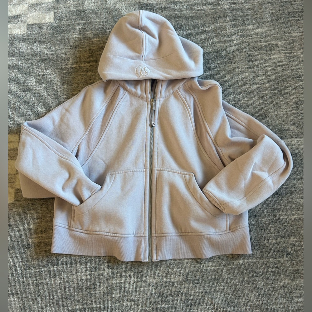 Lululemon Light Purple Scuba Hoodie